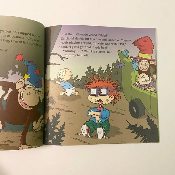 Vintage Rugrats Books Brand New Daddy and Rugrats Versus The Monkeys - Picture 15 of 16